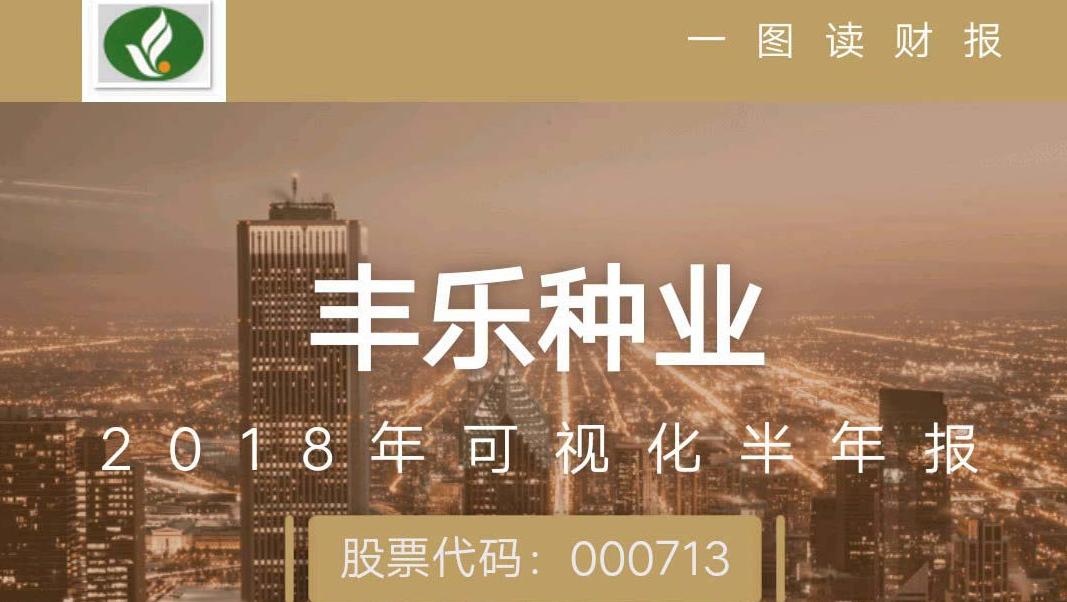 一图读财报：丰乐种业上半年净利润同比增长108.57%