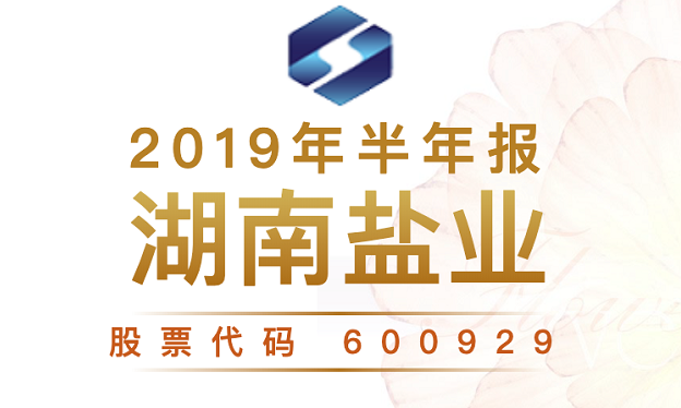 一图读财报：湖南盐业2019年上半年营业总收入10.65亿元