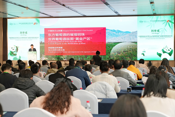 宁夏葡萄酒借“全球熊猫伙伴”平台 在蓉亮出“东方紫色名片”