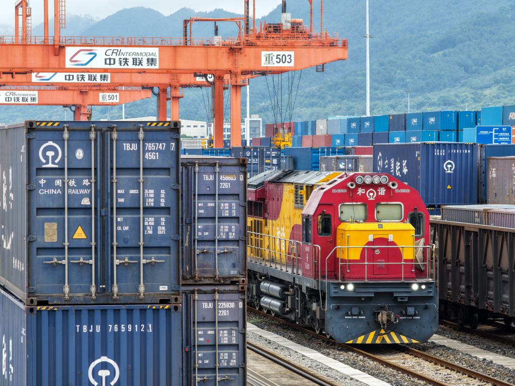 中欧班列（成渝）年度开行量超5000列 领跑全国