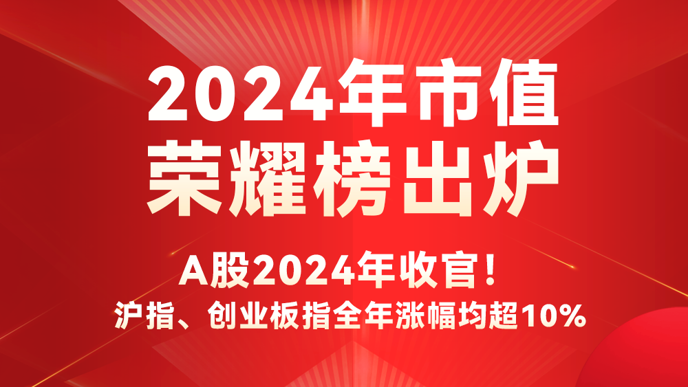 2024年市值排行榜出炉