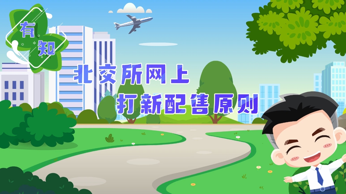 北交所网上打新配售原则