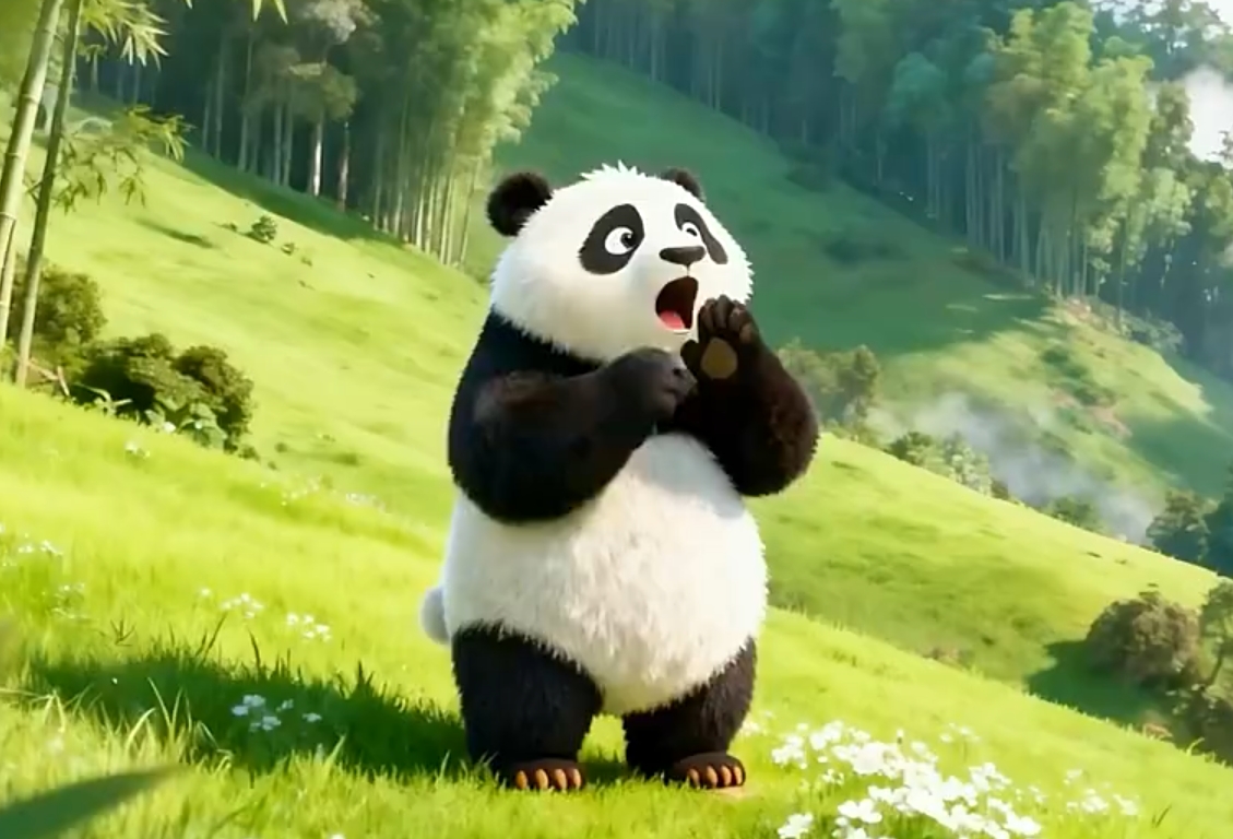AI视频｜熊猫伙伴邀你赴约啦！ 